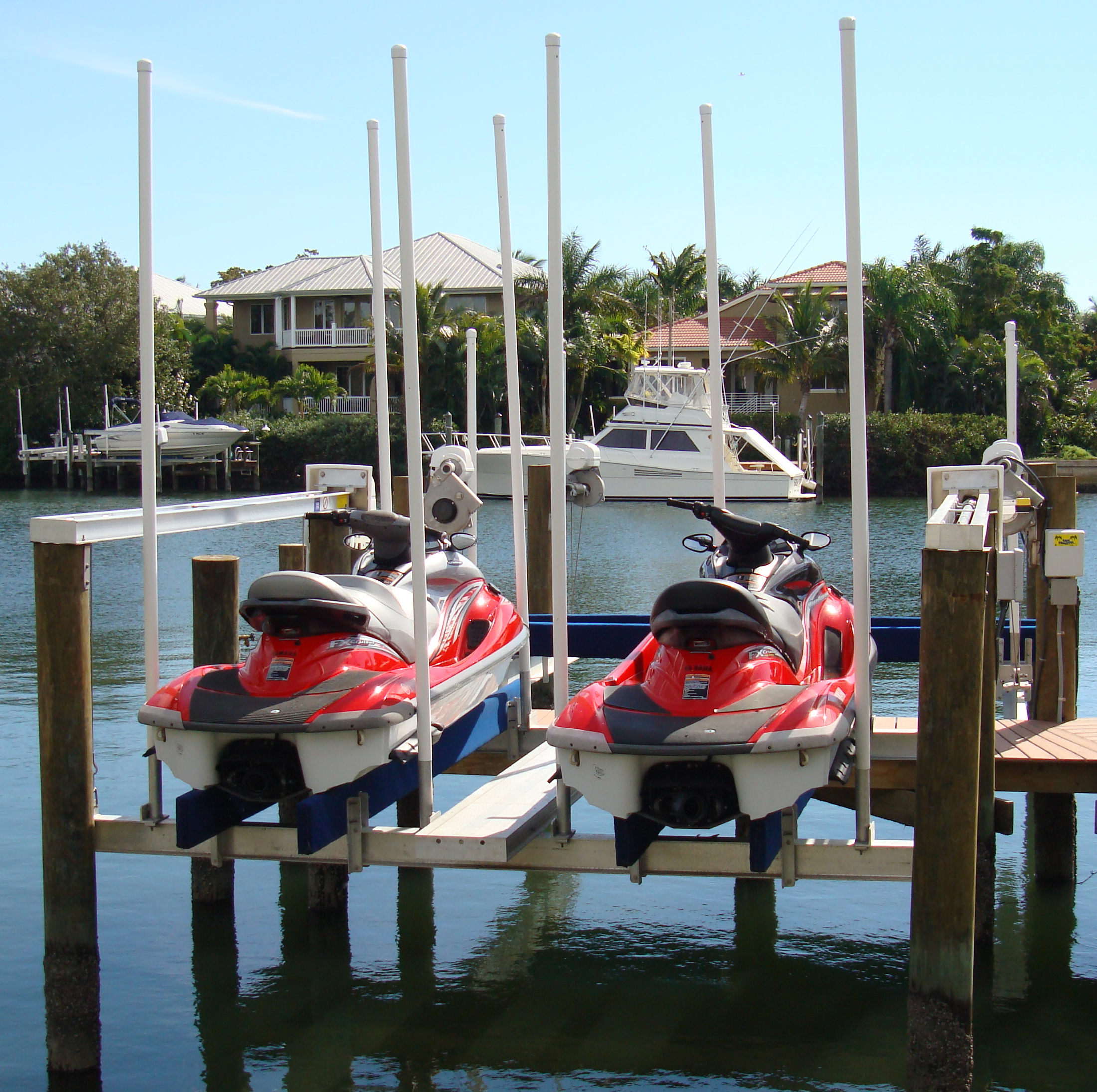 Personal Watercraft (PWC) Lifts Features