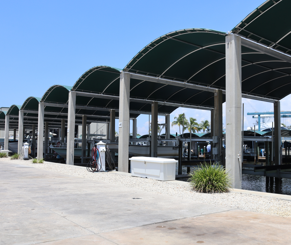 Marina Shade Features