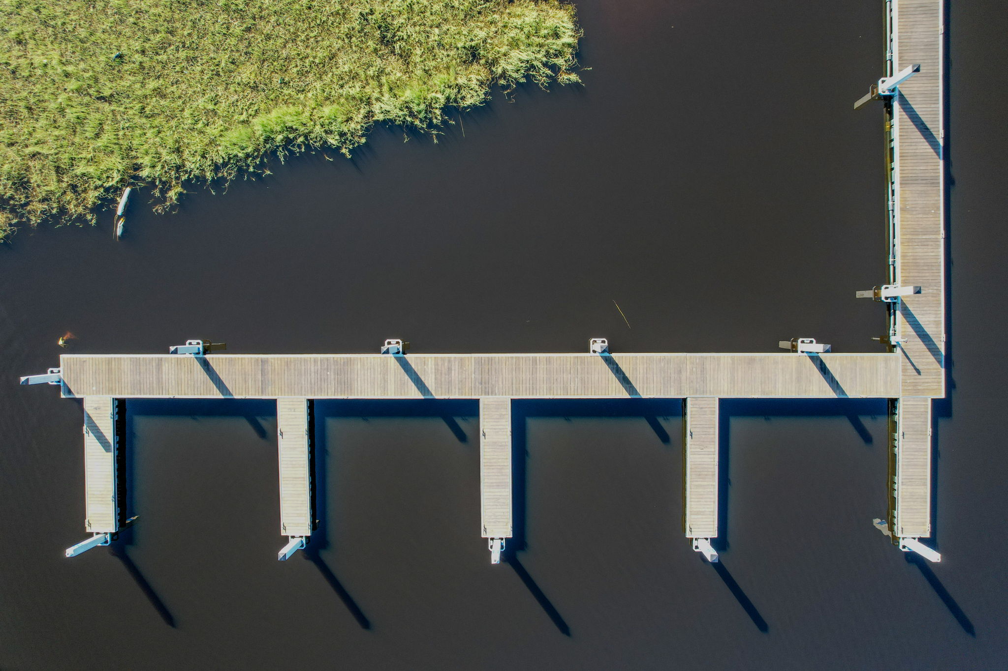 Clermont dock and boat slips