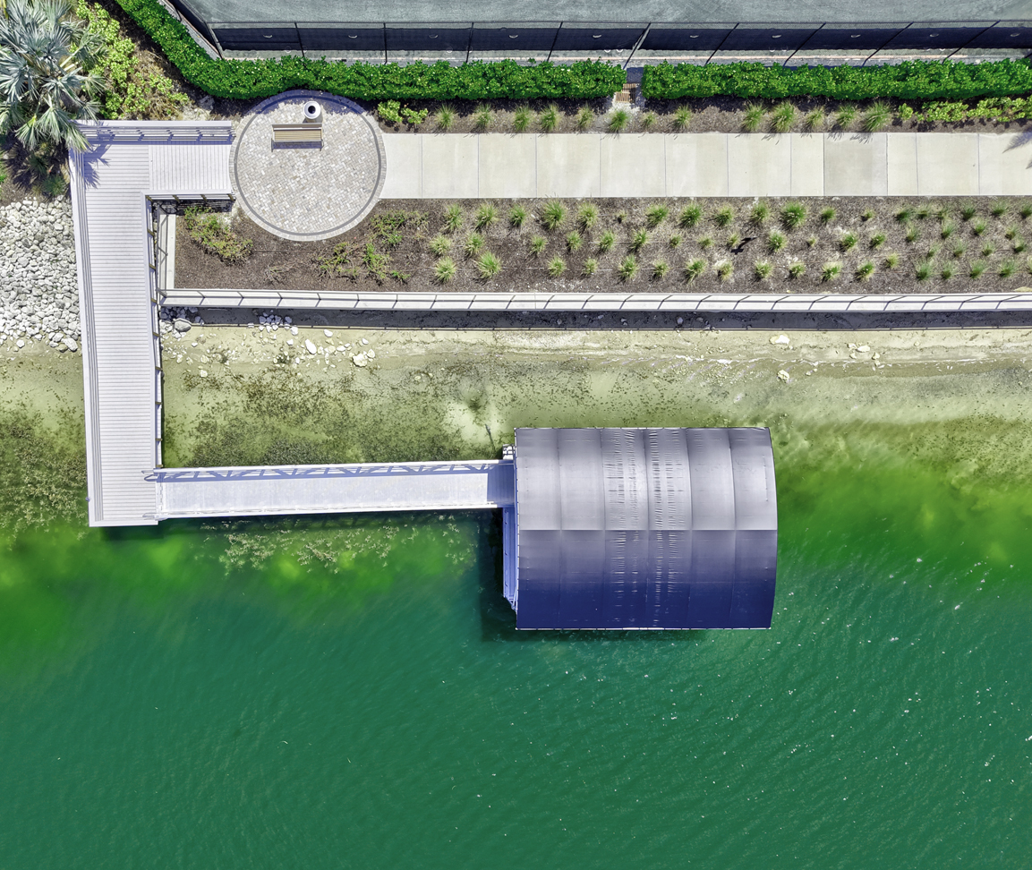 Floating Dock Shade Features