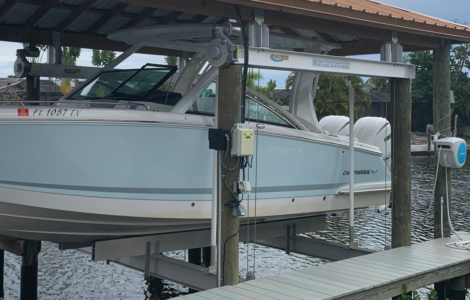 Boat House Stringer Bracket