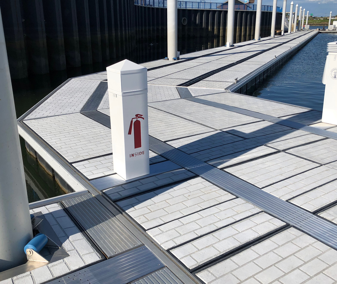Concrete Dock Features