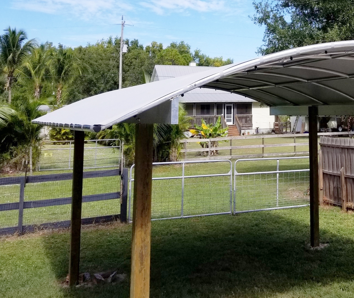 Freestanding Shade Features