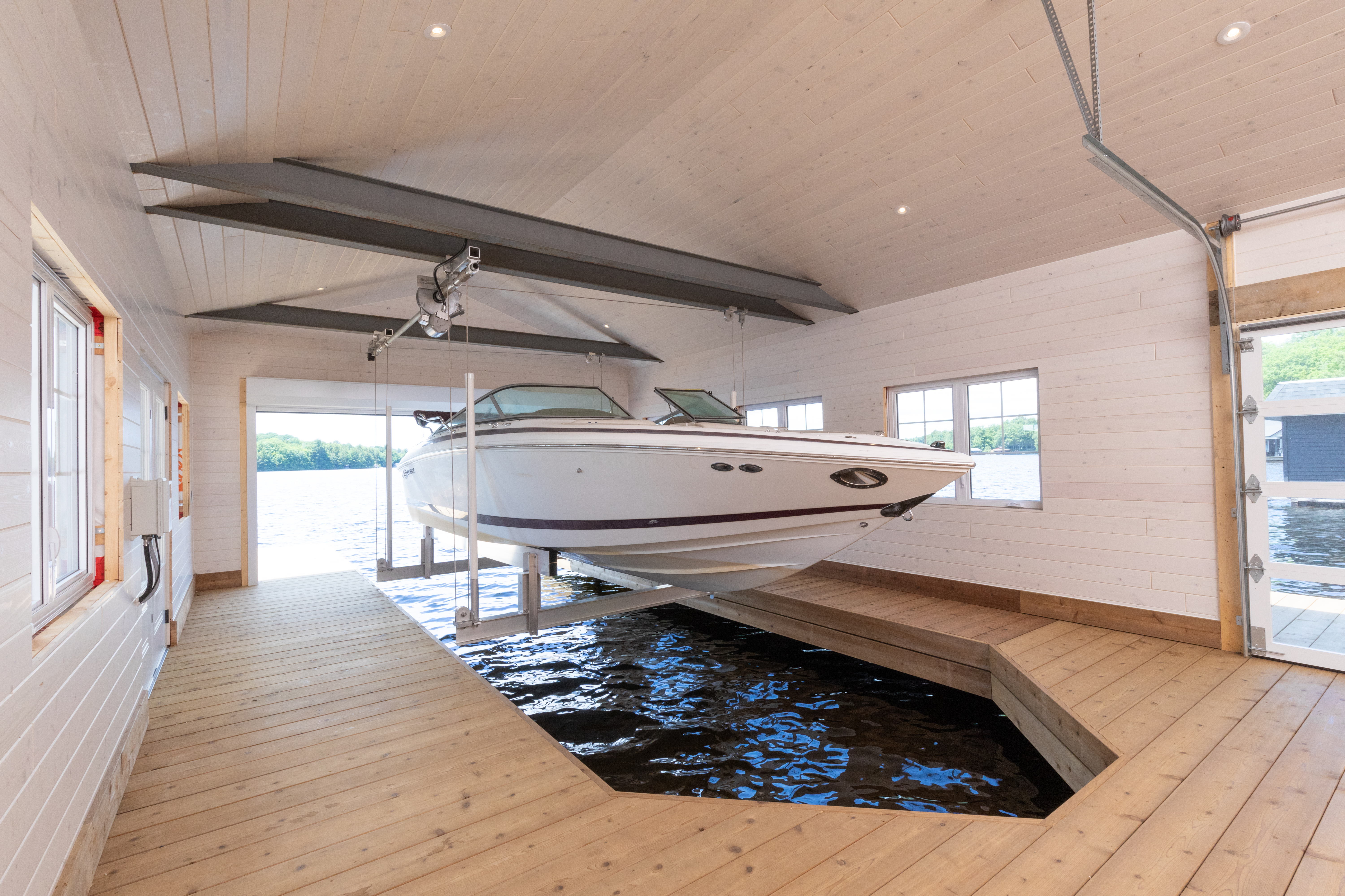 Boat House Lift Features