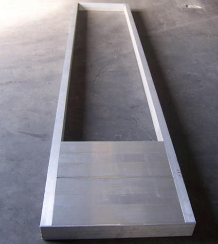 stern platform displayed on cement floor